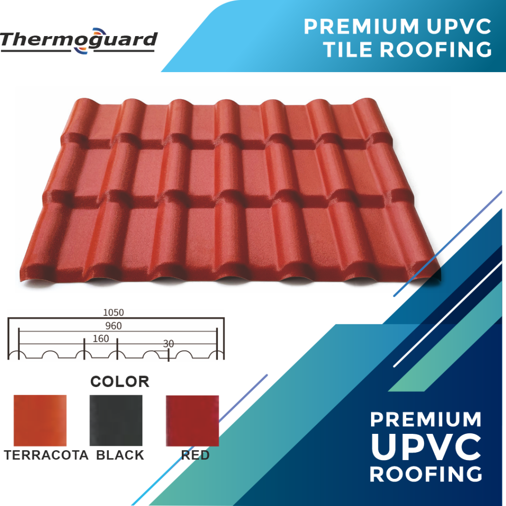 Atap UPVC Premium Tile Thermoguard