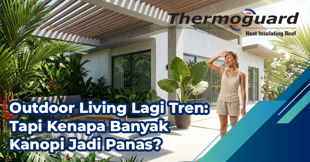 Outdoor Living Lagi Tren: Tapi Kenapa Banyak Kanopi Jadi Panas?