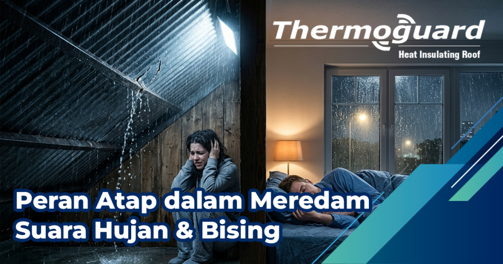 Rumah Tenang di Tengah Kota: Peran Atap dalam Meredam Suara Hujan & Bising