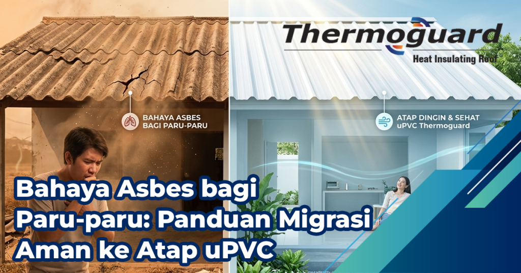 Bahaya Asbes bagi Paru-paru, Panduan Migrasi Aman ke Atap uPVC