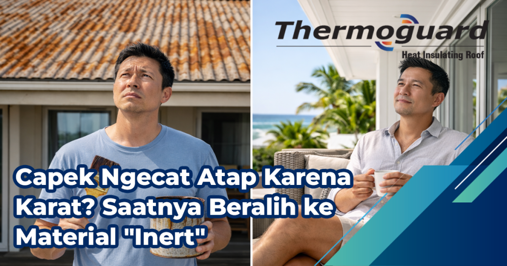 Capek Ngecat Atap Karena Karat? Saatnya Beralih ke Material “Inert”