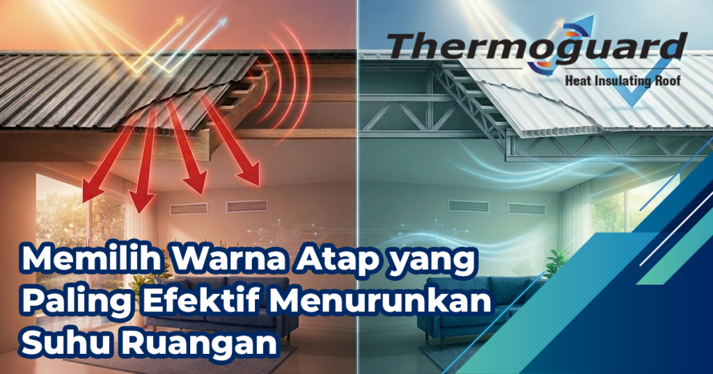 Albedo Effect: Memilih Warna Atap yang Paling Efektif Menurunkan Suhu Ruangan
