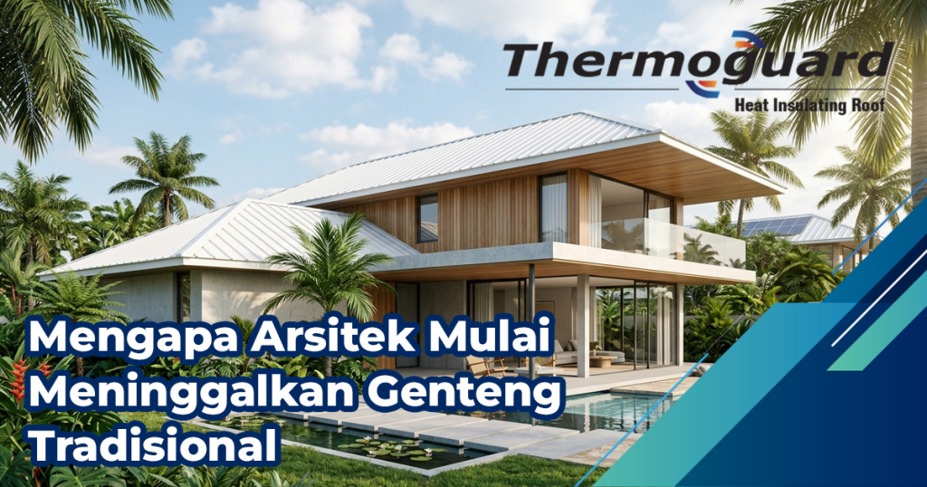 Desain Rumah Tropis 2026: Mengapa Arsitek Mulai Meninggalkan Genteng Tradisional?