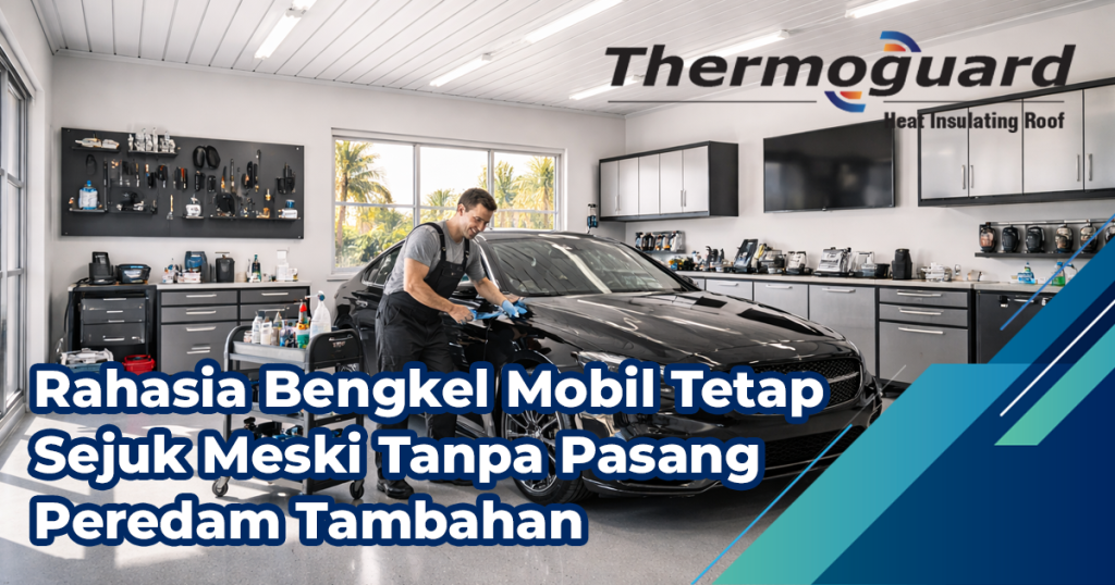 Rahasia Bengkel Mobil Tetap Sejuk Meski Tanpa Pasang Peredam Tambahan