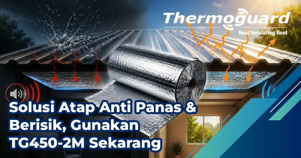 Solusi Atap Anti Panas Dan Berisik Beli TG450 2M Sekarang